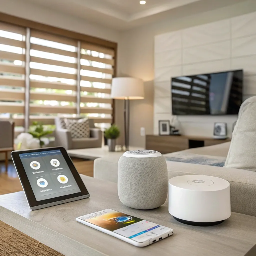 Smart Home Setup Illustration